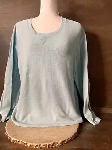 Old Navy 2X PLUS Women’s Sweatshirt SOFT LIGHT Green Pullover Cozy Soft Casual - Picture 1 of 8
