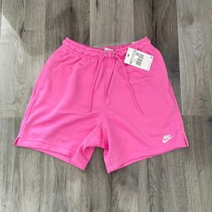 Nike Men's French Terry Flow Shorts Summer Gym Sports Pink (xs xsmall) Brand New - Picture 1 of 12