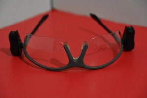 Light Vision 2 Protective Eyewear PUSH BUTTON LED LIGHTS CLEAR LENS - Picture 1 of 12