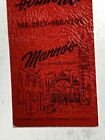 Lakewood  California Matchbook Cover Manno?s  restaurant ???