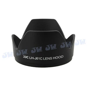 JJC Black Lens hood for OLYMPUS Zuiko Digital ED 14-42mm M.Zuiko 14-150mm LH-61C - Picture 1 of 9