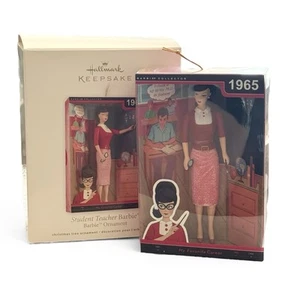 2012 Hallmark Keepsake Student Teacher Barbie Christmas Ornament - Picture 1 of 3