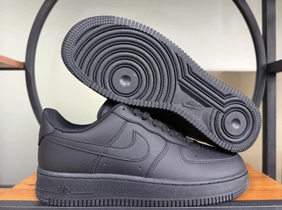 Nike Air Force 1 Low Triple Black ‘07 Brand New, Men and Women Size. - Image 1 of 4