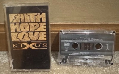 King's X - Faith Hope Love (Cassette, 1990) Hard Rock Metal  - Image 1 of 2