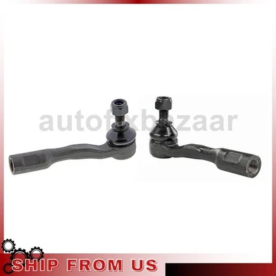 2 个前外扎杆末端适用于丰田红杉 4.7L 丰田苔原 4.7L 3.4L_ — 第 1/4 张图片