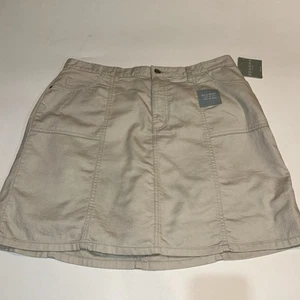 Sonoma Damen hellbraun Cargo Rock Skort Größe 16 neu mit Etikett Baumwolle - Bild 1 von 5