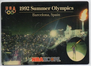 Skybox NBA Hoops 1992 squadra olimpiadi estive USA plastica Jordan Bird Magic Pippen+ - Foto 1 di 2