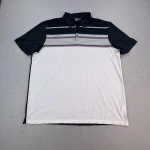 Ping Polo Shirt Mens 2XL Navy White Striped SensorCool Performance Golf XXL - Picture 1 of 11