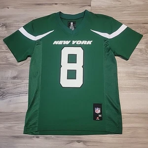 New York Jets Jersey Youth Large Aaron Rogers #8 Nike Green NFL Team Apparel - Picture 1 of 8