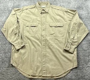 Vintage Banana Republic Hemd Herren Small Khaki Langarm Safari Reisen 90er - Bild 1 von 15