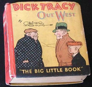 DICK TRACY OUT WEST - Big Little Book #723 - 4.5, VG+ - Imagen 1 de 1