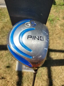 PING G5 460cc Driver 9 Degrees Graphite TFC 100 D Tip Flex Control Stiff RH - Picture 1 of 13