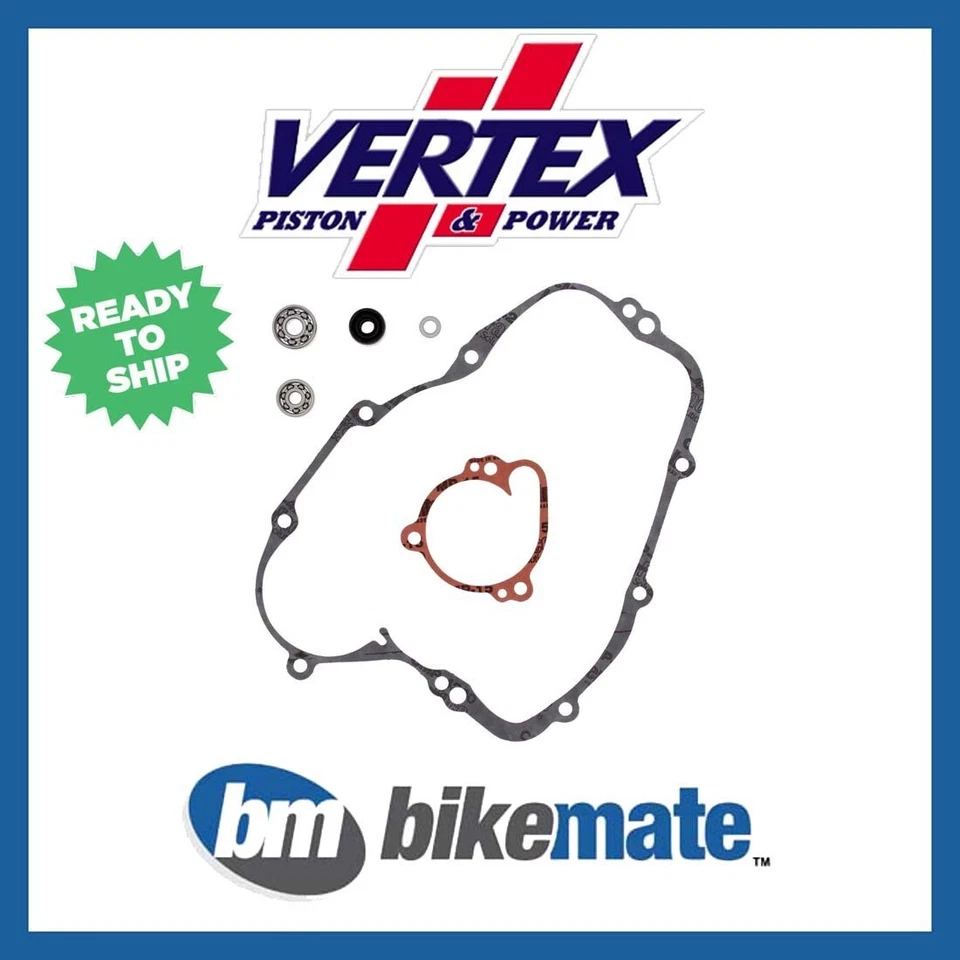 Kit de reconstrucción de bomba de agua para Kawasaki KX 80 1986 1987 1988 1989 1990 1991 1992 Foto 1 de 1