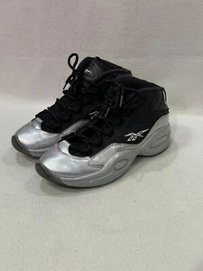 Reebok Alan Iverson Question Mid Raiders/Spurs Colorway Sneakers - Size 6 - Picture 1 of 9
