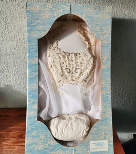 Vestido de novia vintage conservado, elegante blanco roto conservado por Jack Diamond - Imagen 1 de 11