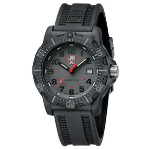 Luminox Men's Watch BlackOps Quartz Rotating Bezel Grey Dial Rubber Strap 8882 - Picture 1 of 5