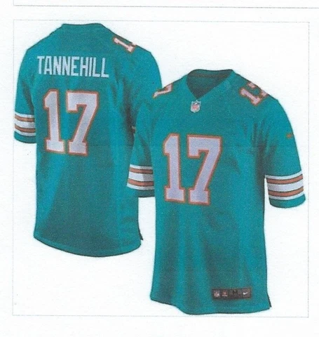 NFL Dolphins Jersey Tannahill #17 Jersey New With Tags Cover