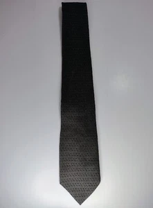 Palatina Krawatte olivgrün schwarz 100% importierte Seide formelle Krawatte - Bild 1 von 5