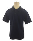 Nautica School Uniform Navy Blue Polo Shirt Boy's Size L (12-14)