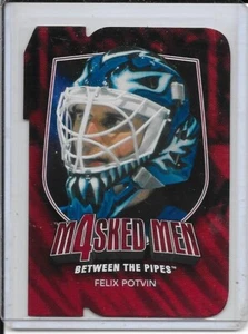 2011-12 Between The Pipes Felix Potvin Masked Men 4 Ruby Die-Cut # MM-34 - Picture 1 of 2