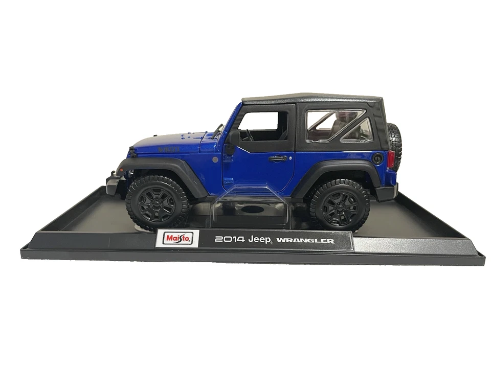 2014 吉普牧马人 Maisto 压铸特别版 1: 18 比例盒-全新 — 第 1/4 张图片
