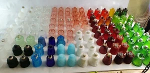 Huge Lot of 131 Homco Home Interior Hobnail Votive Cups Candleholders Rare Vtg - Picture 1 of 23