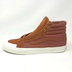 Vans Sk8 Hi Rugged Sidewall Sequoia Men's 7 Women's 8.5 Shoes New Burnt Orange - Picture 1 of 4