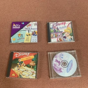 Disney CD ROMs Druckstudio, Aschenputtel, Tippen und Reiten - Bild 1 von 3