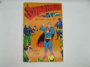 SUPERMAN ALBUM 5 FRENCH COMIC INTERPRESSE 1979 DC COMICS - Picture 1 of 7