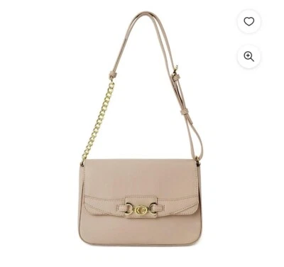 Mujer C. Wonder Adulto Skye Caviar Textura Solapa Bolso de Hombro Oxford Bronceado NUEVO Foto 1 de 4