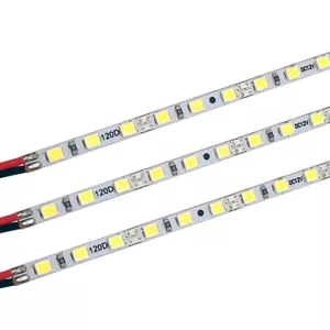 100ps 12V 2835 3mm width LED Hard Rigid Light Bar For Home Kitchen Cabinet Decor - Picture 1 of 13