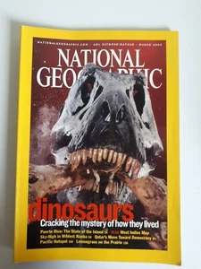 National Geographic: Dinosaurs March 2003 Magazine - Picture 1 of 2
