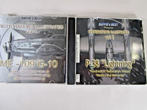 CD-ROM ME-109 G-10 et P-38 Lightning illustré Buffie's Best Restorations - Photo 1/6