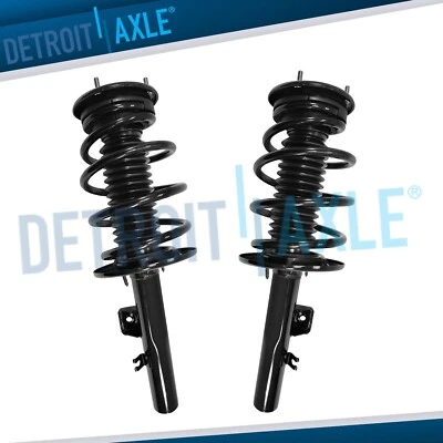 Par de puntales delanteros izquierdo derecho con conjunto de resorte helicoidal para Ford Taurus X 2008 2009 Foto 1 de 4