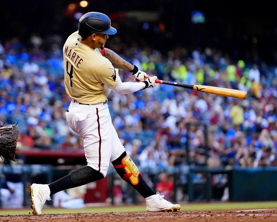 8x10 Photo KETEL MARTE Arizona Diamondbacks MLB Baseball All Star - Image 1 of 1