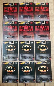 2023 Hot Wheels Premium The Batman Batmobile DC1:64 Scale Varation Lot Of 12 - Picture 1 of 9