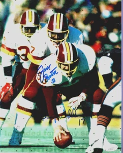 DOUG WILLIAMS & JEFF BOSTIC COMBO SIGNED 8x10 - Washington Redskins - J.S.A Cert - Picture 1 of 3