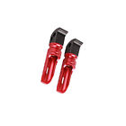 (red)Motorcycle Foot Rest Motocycle Rear Footrest Pegs Easy And Fast To Install