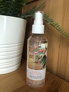 HOLLISTER GLOW HAIR & BODYMIST COCONUT π₯₯ WATER & PINEAPPLE π 200ML *NEW* - Picture 1 of 2