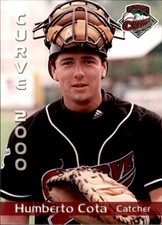 2000 Altoona Curve Grandstand #4 Humberto Cota Mexico MX - NM Baseball Card
