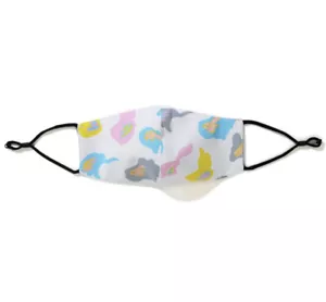 AUTHENTIC A BATHING APE BAPE DEF CAMO MASK WHITE NEW SALE - Picture 1 of 3