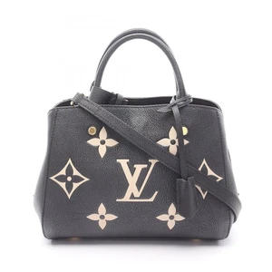 LOUIS VUITTON Montaigne BB Bi-color Shoulder Handbag M45778 Monogram empreinte - Bild 1 von 9