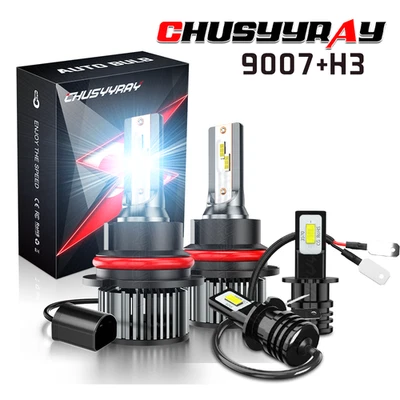 LED Headlights + Fog Lights Bulbs For Ford F350 1994 1995 1996 1997 Super Duty - Image 1 of 4