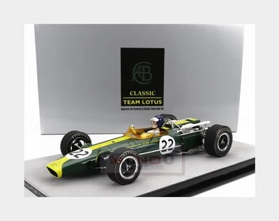 1:18 TECNOMODEL Lotus F1 43 #22 Monza Italy Gp + Figure 1966 Clark TMD18-188B - Immagine 1 di 2