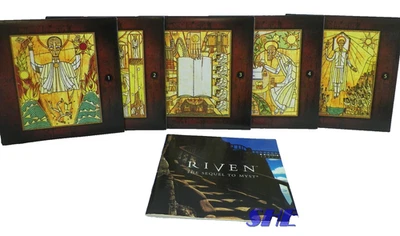 Classic Riven The Sequel to Myst Windows Mac 1997 w/ Official Solutions Book PC  - Image 1 of 3