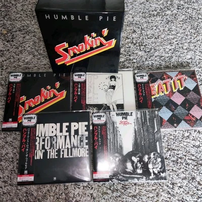 HUMBLE PIE Smokin Japan Promo Box 5 Japan Mini LP CD Marriott Frampton - Bild 1 von 4