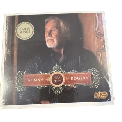 Kenny Rogers 50 years with 3 new songs Brand new in original factory wrapping - Image 1 of 2