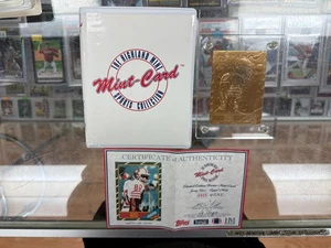 1994 The Highland Mint JERRY RICE 1986 Topps #161 Bronze Card 0405/2500 w/ COA - Picture 1 of 1