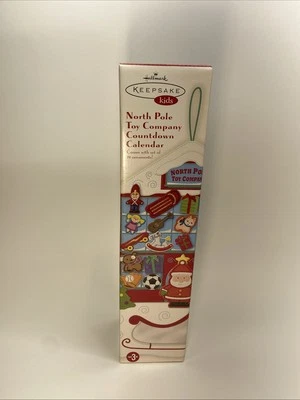 2007 Hallmark Keepsake Kids North Pole Toy Company  Countdown Calendar 3+ - Image 1 of 4