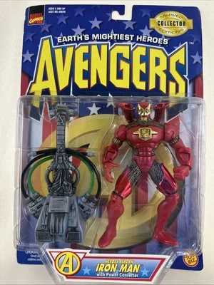 Figura de acción ToyBiz Marvel Avengers Iron Man Heroes Reborn 6" 1997 de colección nueva Foto 1 de 4